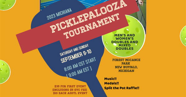 Michiana Picklepalooza 2023 logo