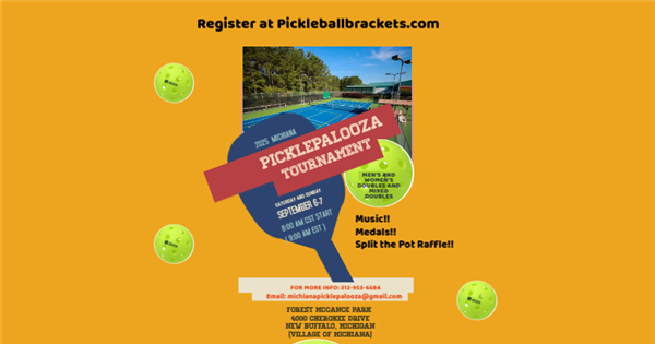 MIchiana Picklepalooza 2025 logo