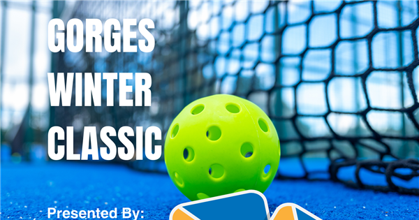 Gorges Winter Open at Pickleball Mania logo