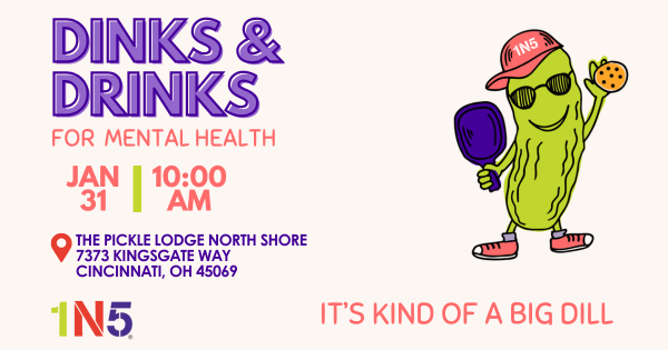 Dinks and Drinks for Mental Health 2026 logo