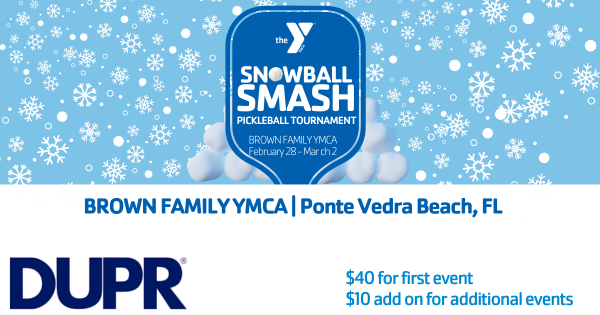 Brown Family YMCA Snowball Smash logo