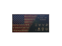 Wood Flags of Honor logo