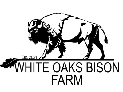 White Oaks Bison Farm logo