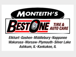 Monteith's Best One Tire & Auto Care logo