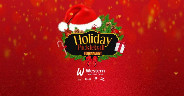 Holiday Pickleball Tournament logo