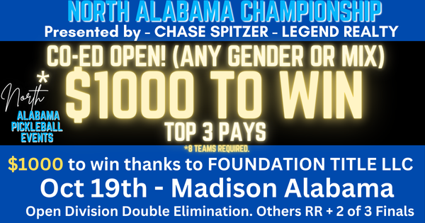 $1000 to win North Alabama Championship GOLDEN DUCK- Presented by Chase Spitzer LEGEND Realty logo