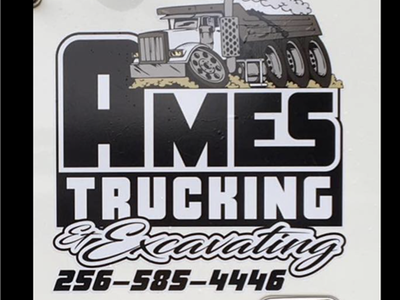 Dylan Ames Trucking and Excavating logo