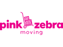Pink Zebra Moving logo
