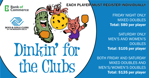 Dinkin' for the Clubs logo