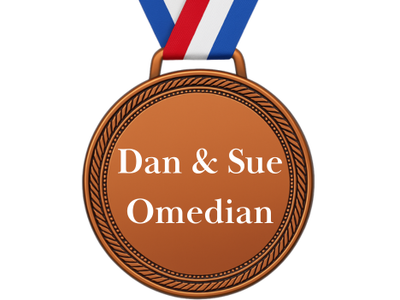 Dan & Sue Omedian logo