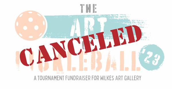 The Art of Pickleball - Tournament to Support Wilkes Art Gallery logo