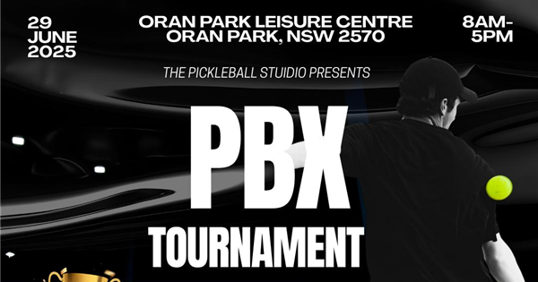 PBX Winter Championships 2025 presented by The Pickleball Studio logo
