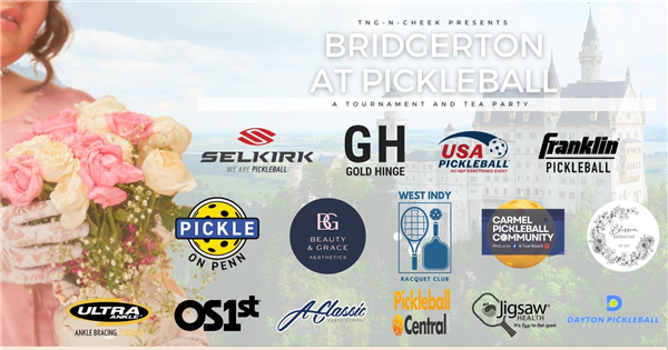 Bridgerton at Pickleball logo