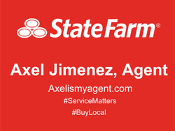 Axel Jimenez, State Farm Agent logo