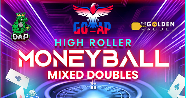 GO-AP High Roller Mixed Doubles Moneyball logo