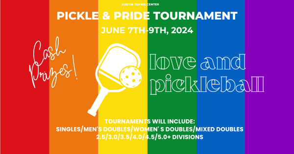 2nd Annual Austin Pickle & Pride Tournament logo