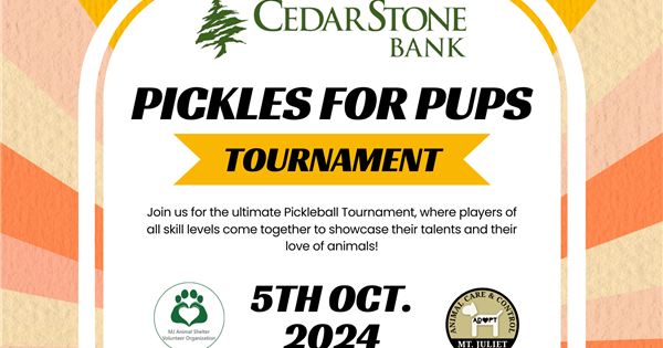 Pickles for Pups logo