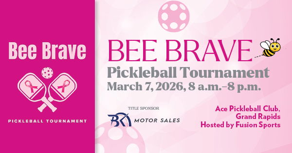 Bee Brave Pickleball Tournament 2026 logo