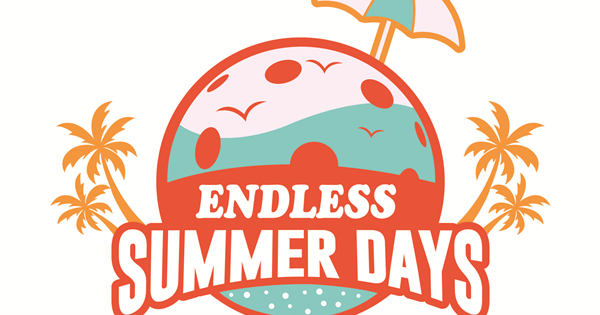 Endless Summer Days INDOORS at the Las Vegas Convention Center by Excel Pickleball logo