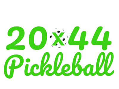 20x44 Pickleball logo