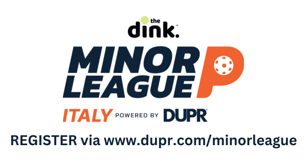 The Dink Minor League Pickleball ITALY@ PICKLEXPERIENCE - Regional Courmayeur (MiLP) logo