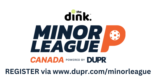 The Dink Minor League Pickleball @ Canada Launch Party & Tournament WEST at IPOP Burnaby, BC (MiLP) logo