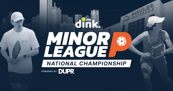 2025 The Dink Minor League Pickleball National Championship logo