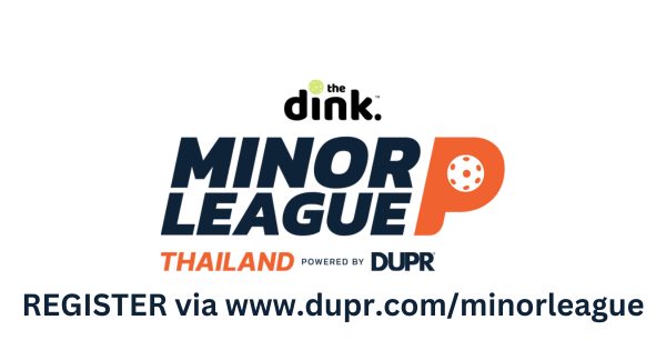 THAILAND The Dink Minor League Pickleball @ Club46 Pickleball Courts logo