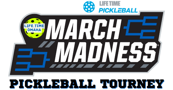 Life Time Omaha March Madness Tournament March 30th 2024 logo