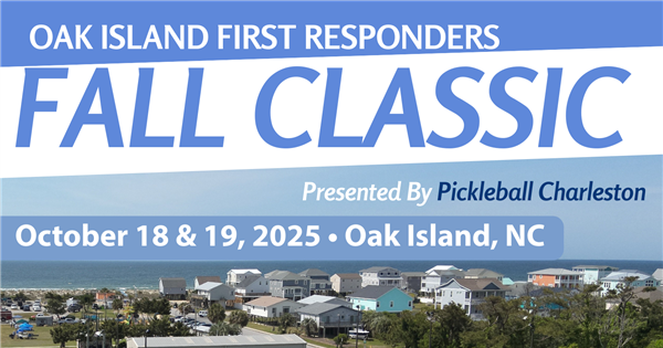 Oak Island First Responders Fall Classic Presented by Pickleball Charleston logo