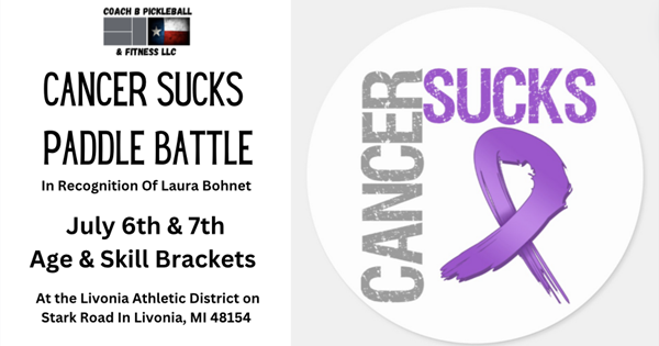 Cancer Sucks Paddle Battle (In recognition of Laura Bohnet) logo