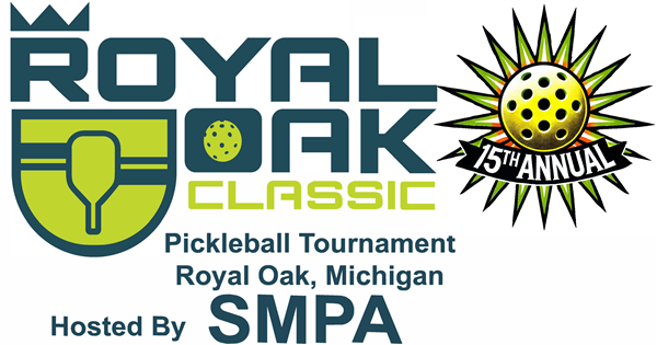 15th Annual Royal Oak Classic Pickleball Tournament logo