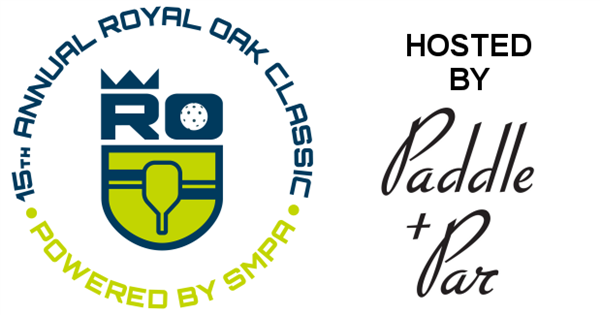 15th Annual Royal Oak Classic Pickleball Tournament logo