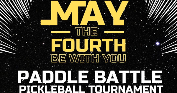 May the 4th Be with You Paddle Battle logo