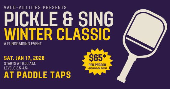 3rd Annual Pickle & Sing Tournament