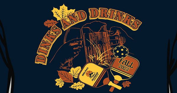 Carson City Fall 2023 Dinks & Drinks Tournament logo