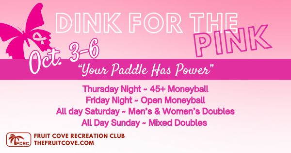 Dink for the Pink Pickleball Classic - 2nd Annual logo
