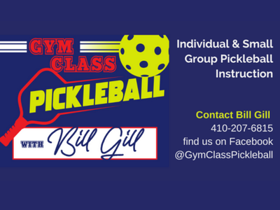 Gym Class Pickleball with Bill Gill logo