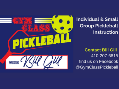 Gym Class Pickleball with Bill Gill logo