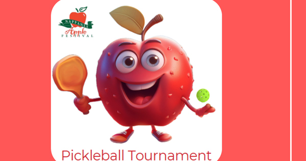 1st Annual Nappanee Apple Festival Pickleball Tournament logo