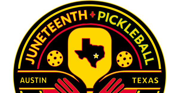 Juneteenth Pickleball For All logo
