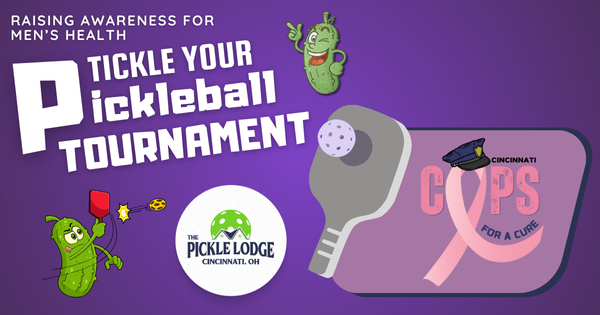 Cops for a Cure: Tickle Your Pickleball logo