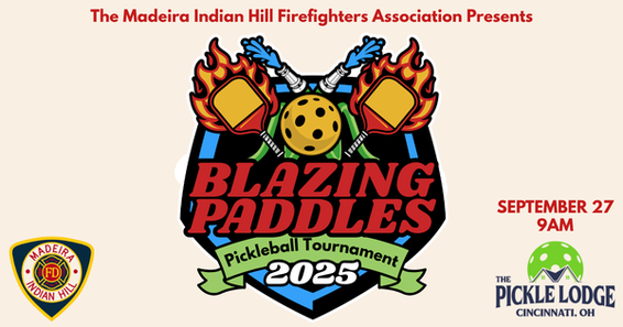 Blazing Paddles, Benefitting the Madeira Indian Hill Firefighters Association