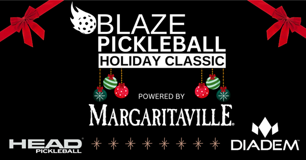 Blaze Pickleball Holiday Classic logo