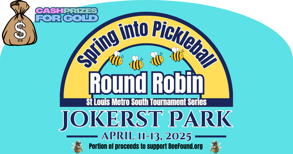2025 Spring into Pickleball Tournament (Round Robin) logo