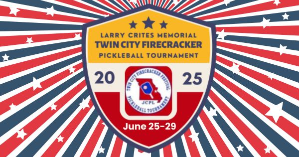 The Twin City Firecracker Festival Pickleball Tournament (Larry Crites Memorial) logo