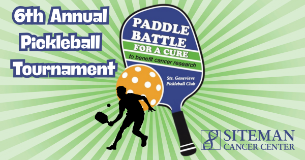 6th Annual Ste. Genevieve Paddle Battle For a Cure logo