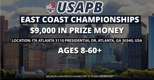 USAPB East Coast Championships logo