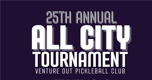 25th Annual All City Tournament at Venture Out logo