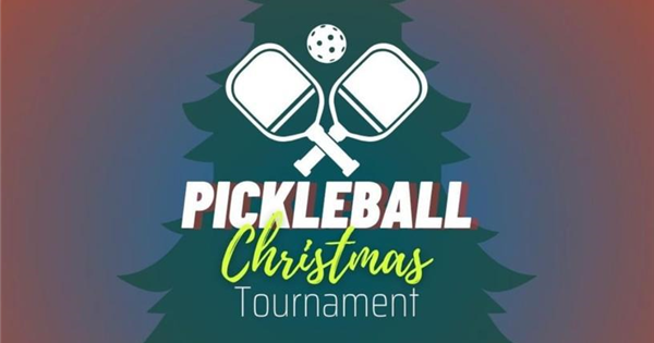La Academia Pickleball Xmas logo